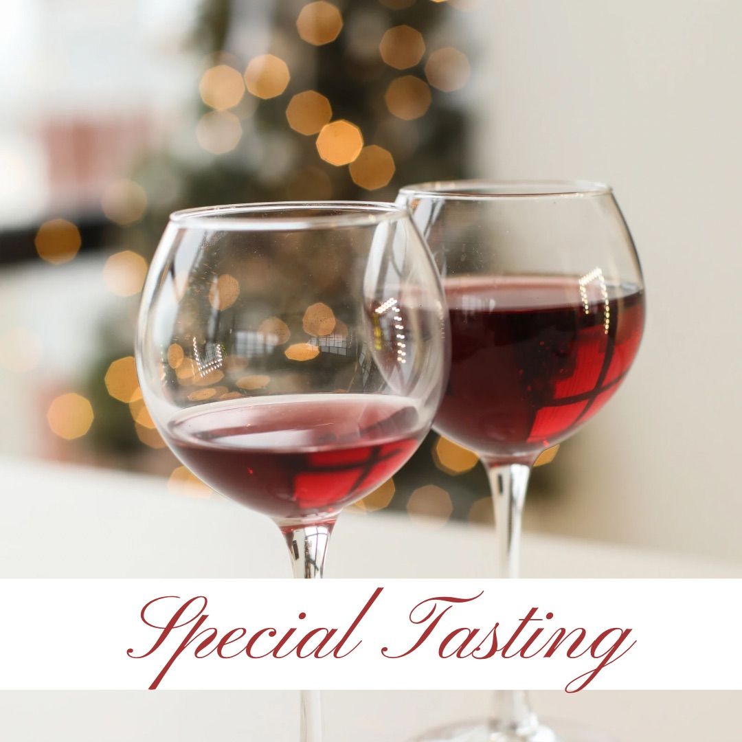 Special Christmas Eve, Eve Tasting!