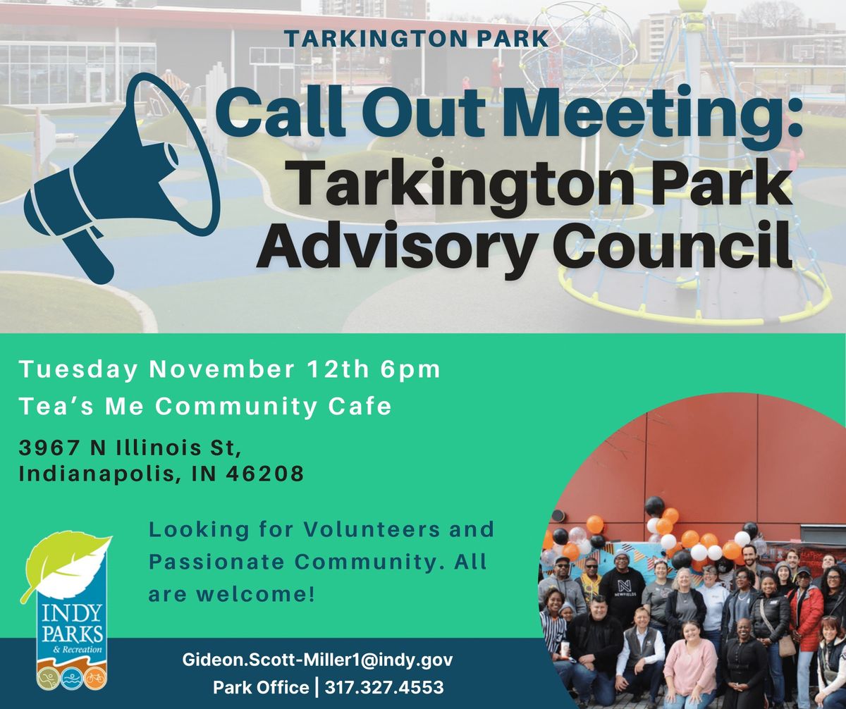 Call-Out Meeting for Friends Group\/Advisory Council