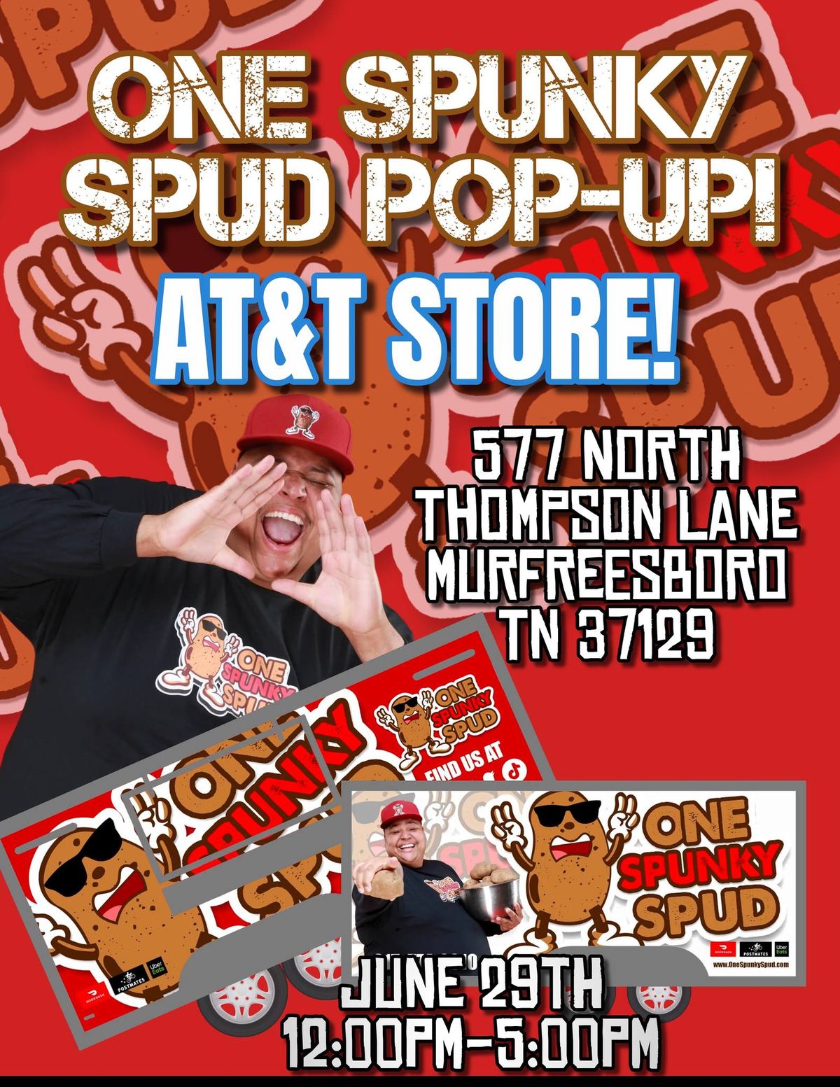 Murfreesboro x One Spunky Spud pop-up!