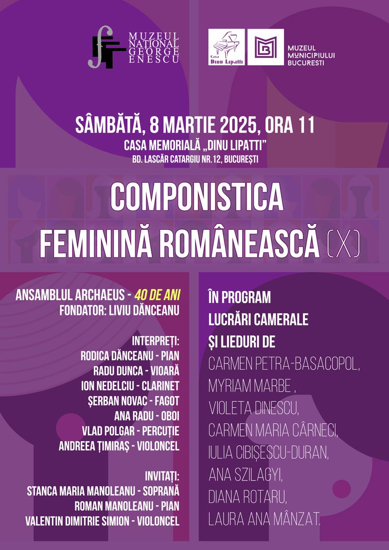 COMPONISTICA FEMININ\u0102 ROM\u00c2NEASC\u0102 - Edi\u021bia X