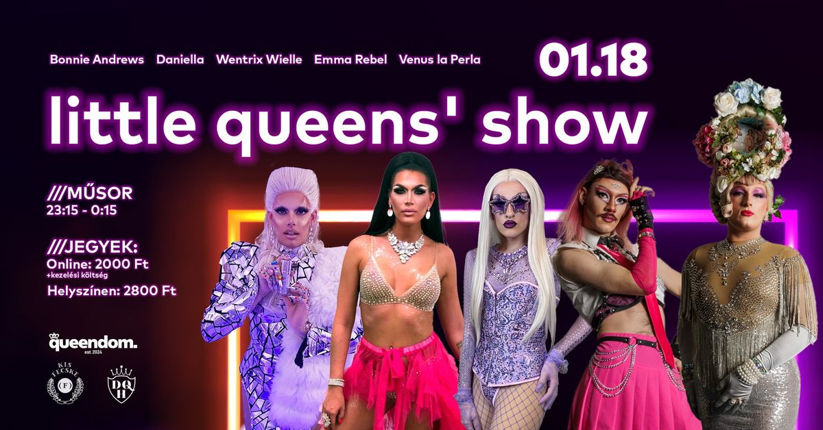 Little Queens' Show- Happy New Year's Eve Show