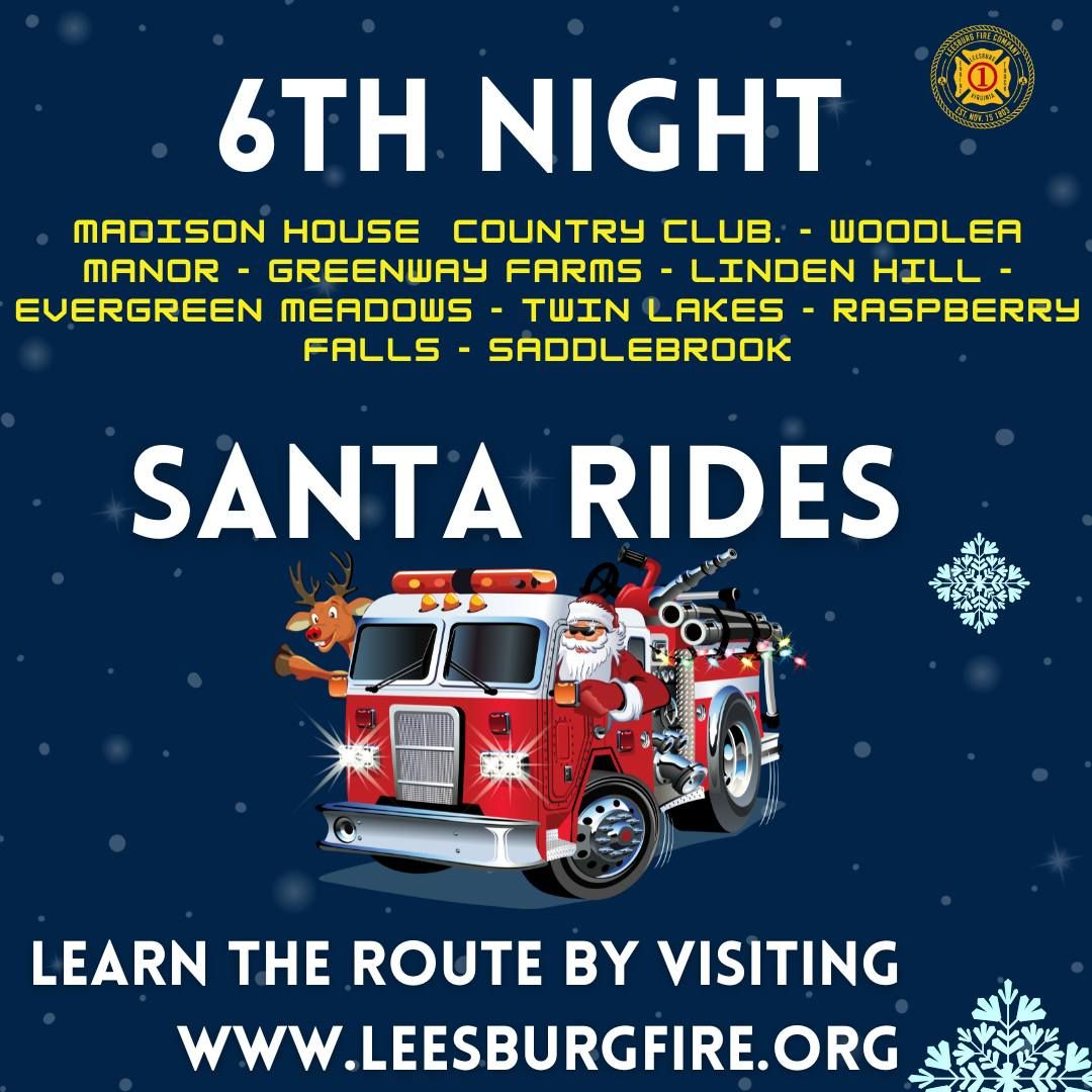 Santa Rides Night 6