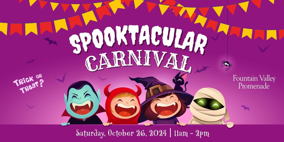 Spooktacular Carnival at Fountain Valley Promenade