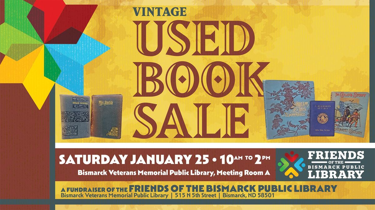 Vintage Used Book Sale