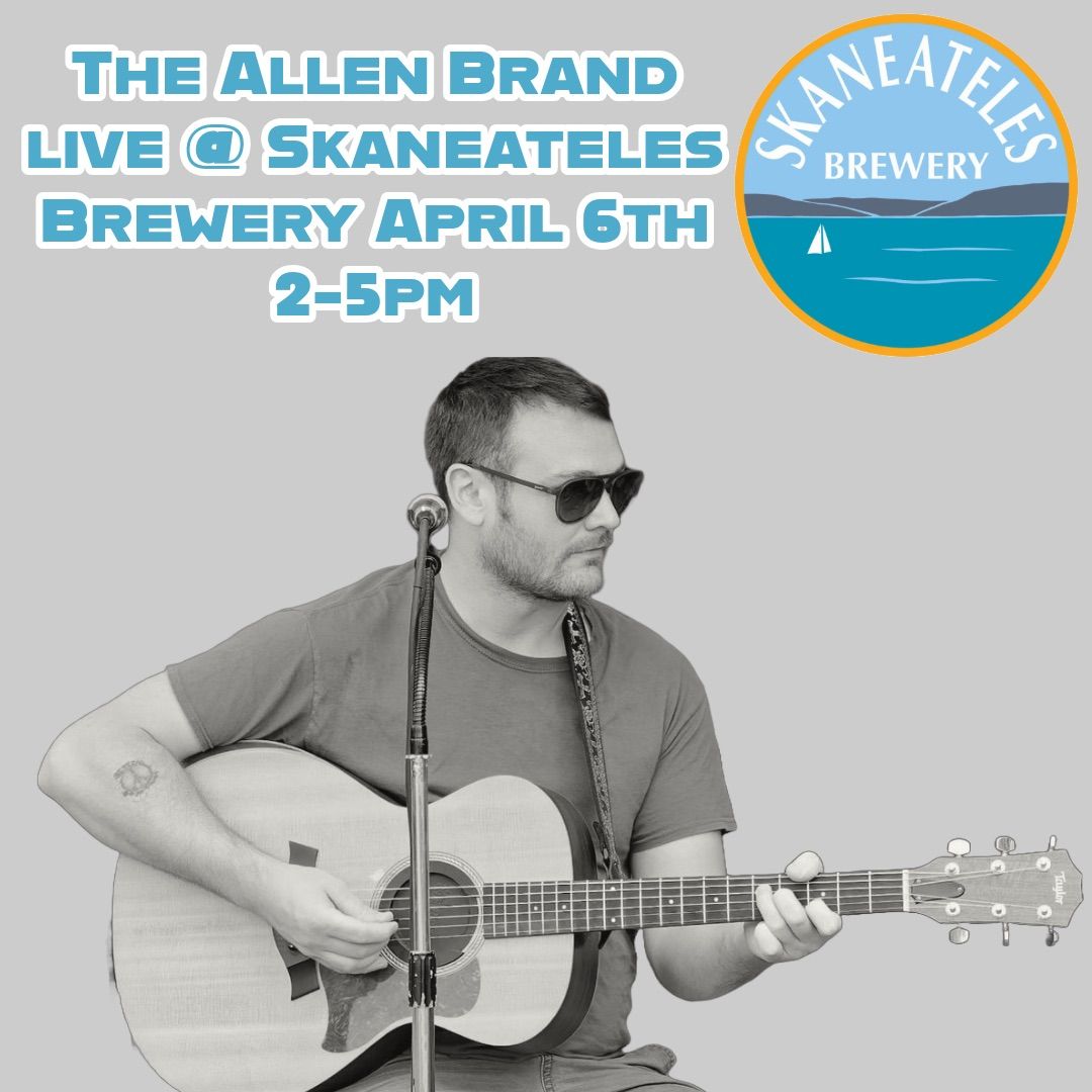 Greg Allen returns to Skaneateles Brewery! 