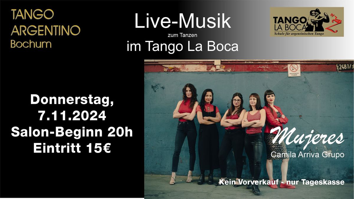 Tango-Salon mit Live-Musik