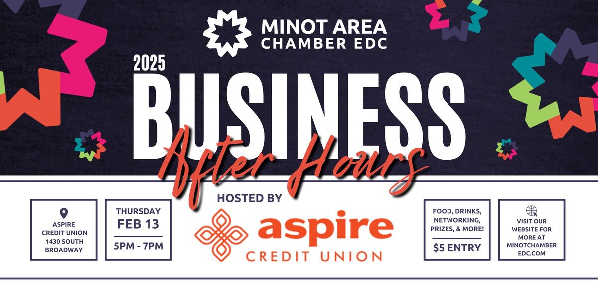 Business After Hours Hosted by Aspire Credit Union