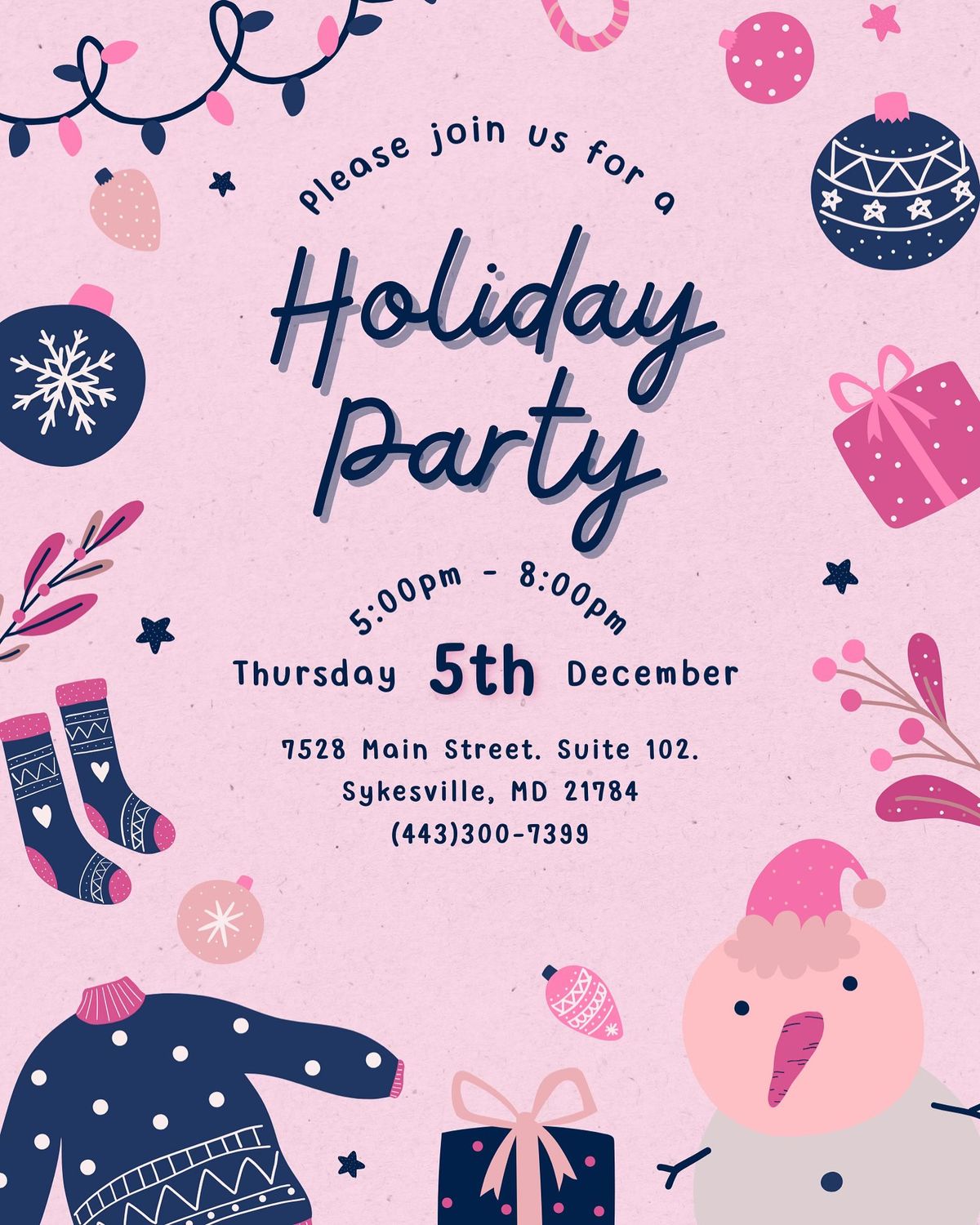 The Natural Aesthetic Medspa Annual Holiday Party