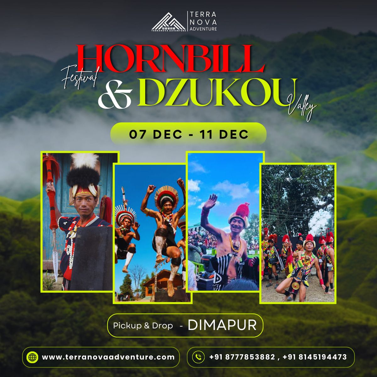 Hornbill Festival & Dzukou Valley 