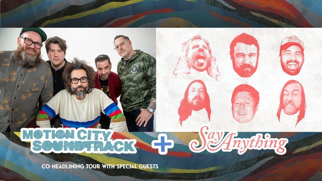 MOTION CITY SOUNDTRACK AND SAY ANYTHING - WINTER TOUR 2026