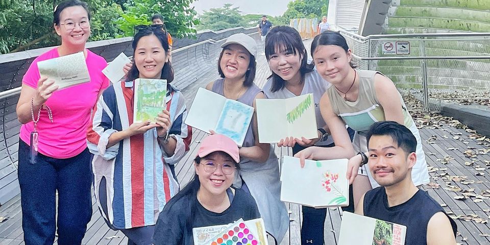 Mindful Nature Art Journaling Walk @ Telok Blangah (Thu, 14 March 2024)