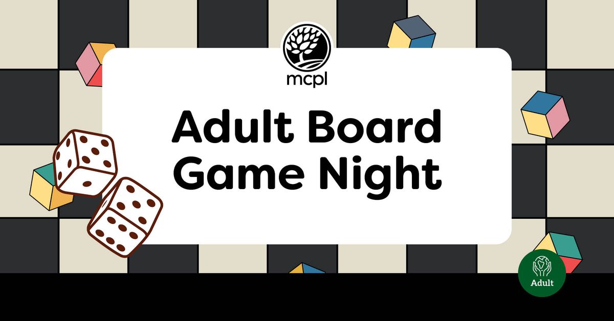 Adult Board Game Night