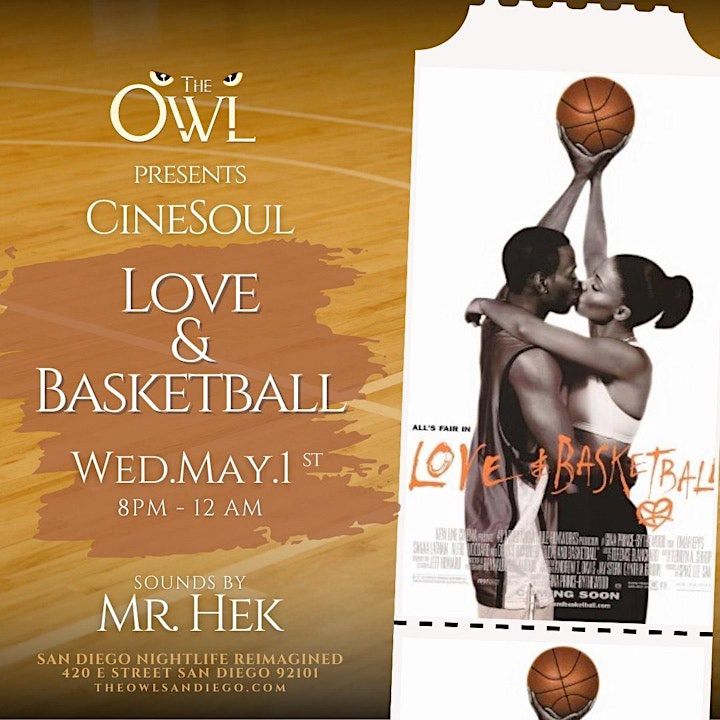 CineSoul Night: Love & Basketball with DJ Hek