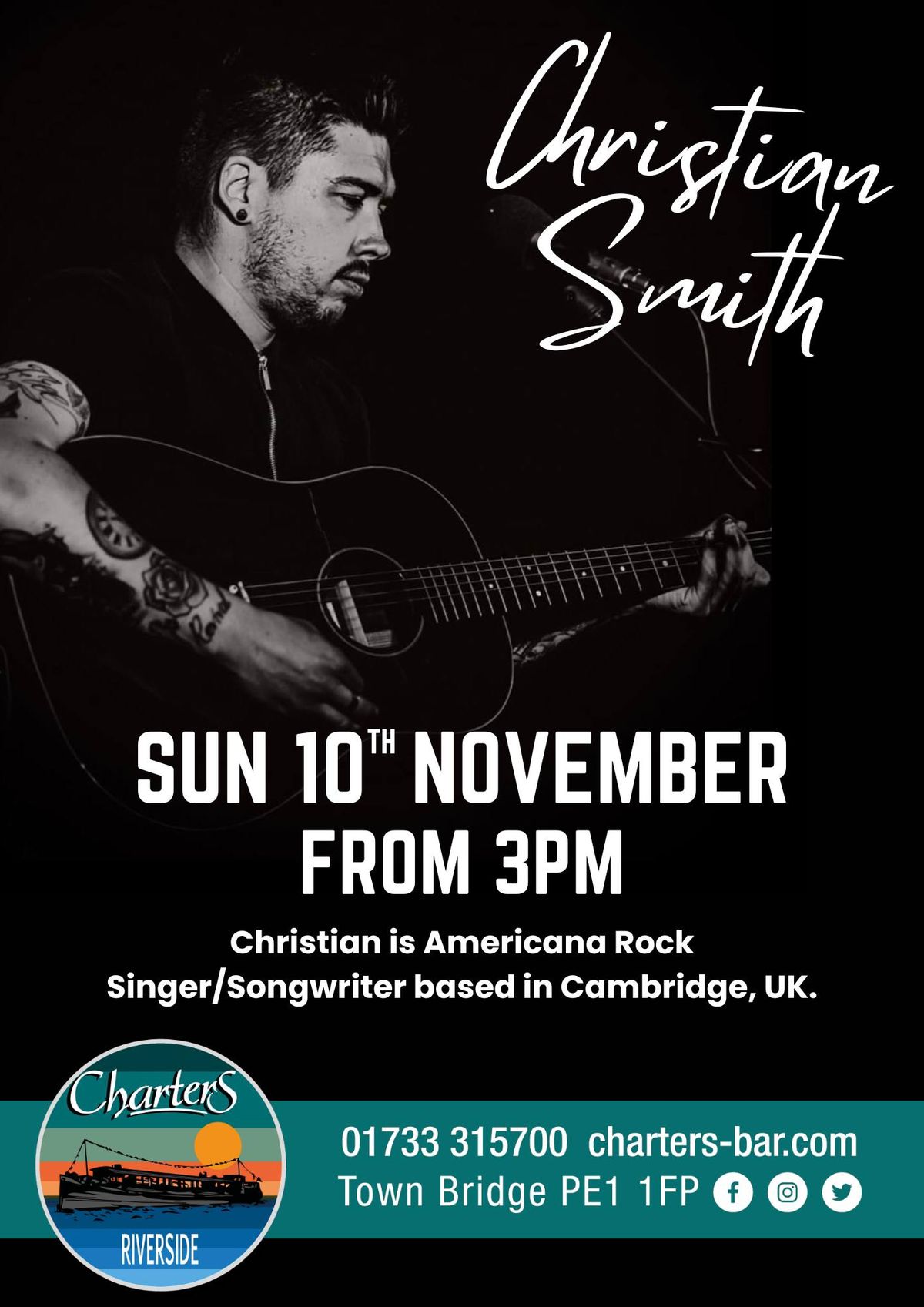 Christian Smith - Live Music & Free Entry