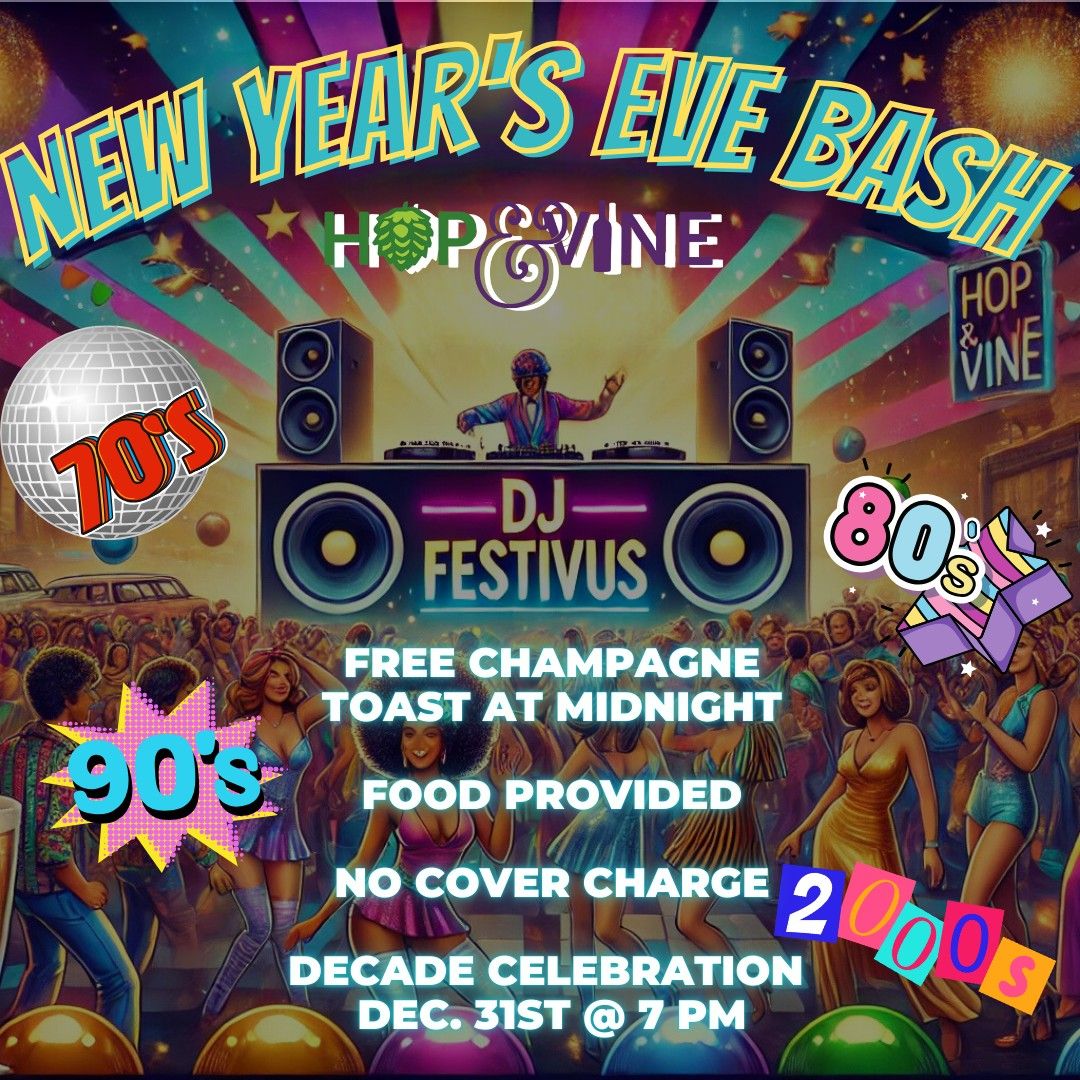 Ultimate New Year's Eve Bash w\/ DJ Festivus