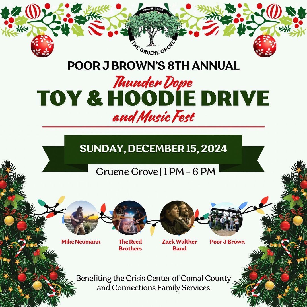 Poor J Brown\u2019s 8th Annual Thunder Dope Toy & Hoodie Drive & Music Fest