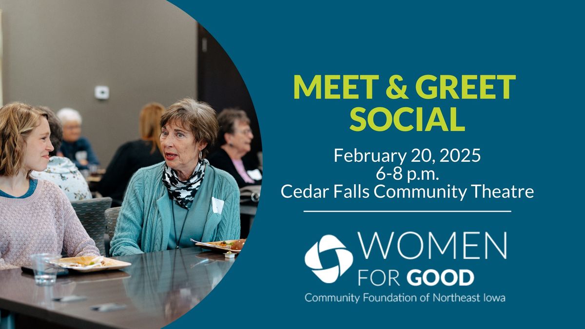 Women for Good: February Meet & Greet Social