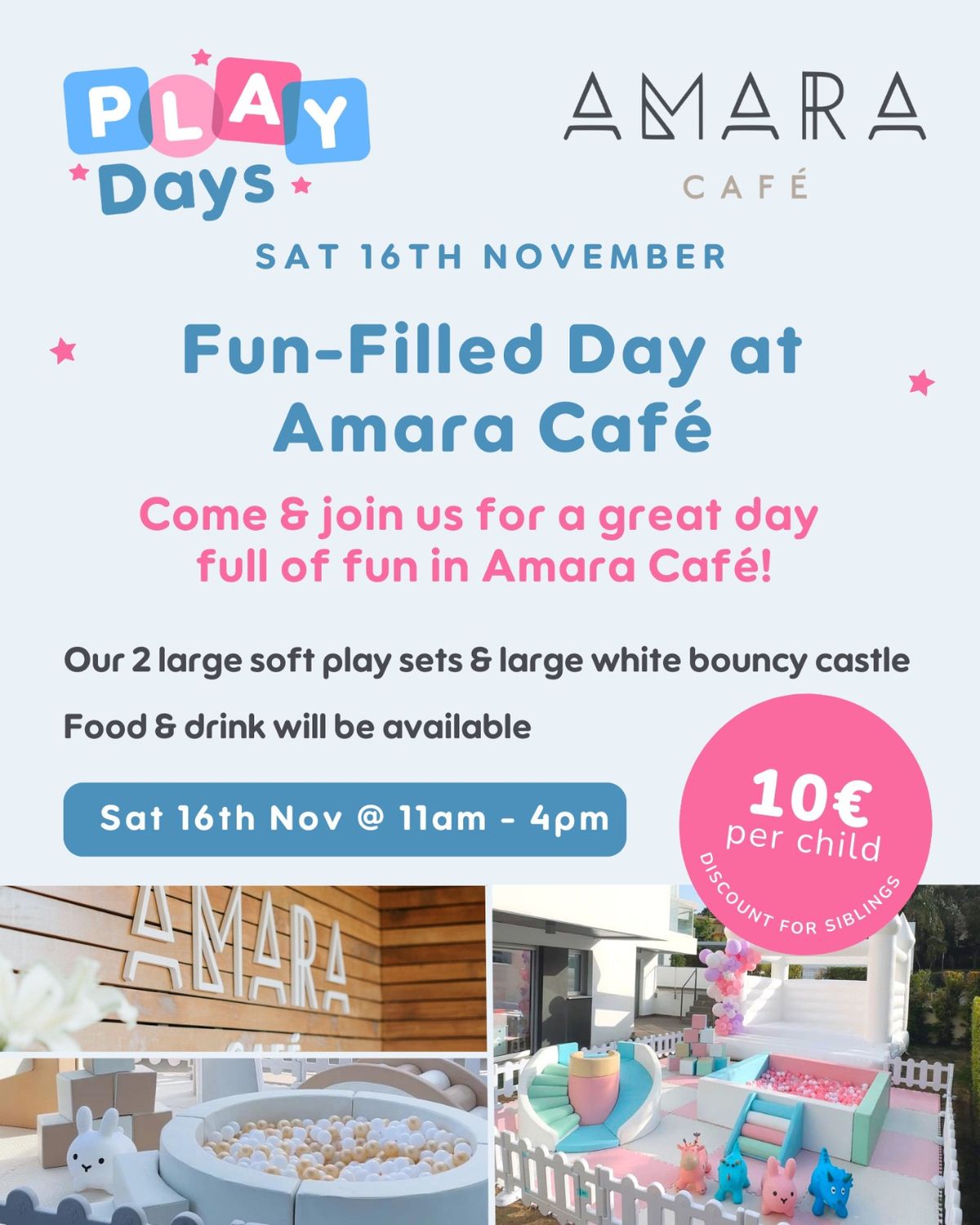 Fun Filled day at Amara Cafe! 