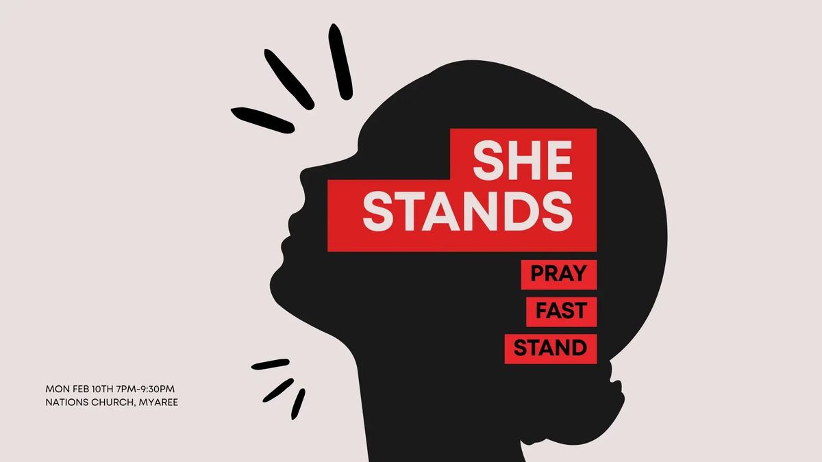 She Stands | Pray Fast Stand