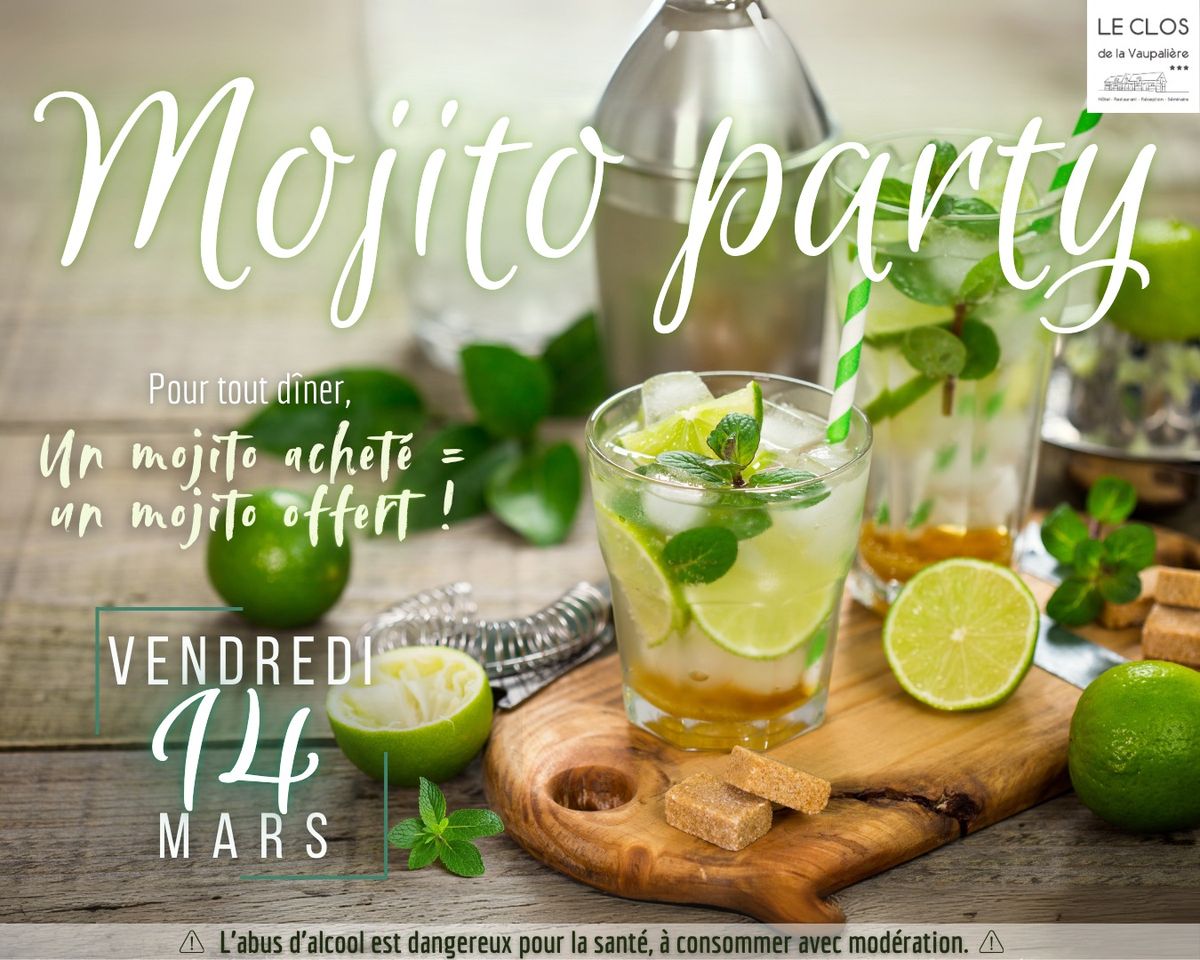 Mojito Party, 1 achet\u00e9 = 1 offert, \u00e0 5 minutes de Rouen