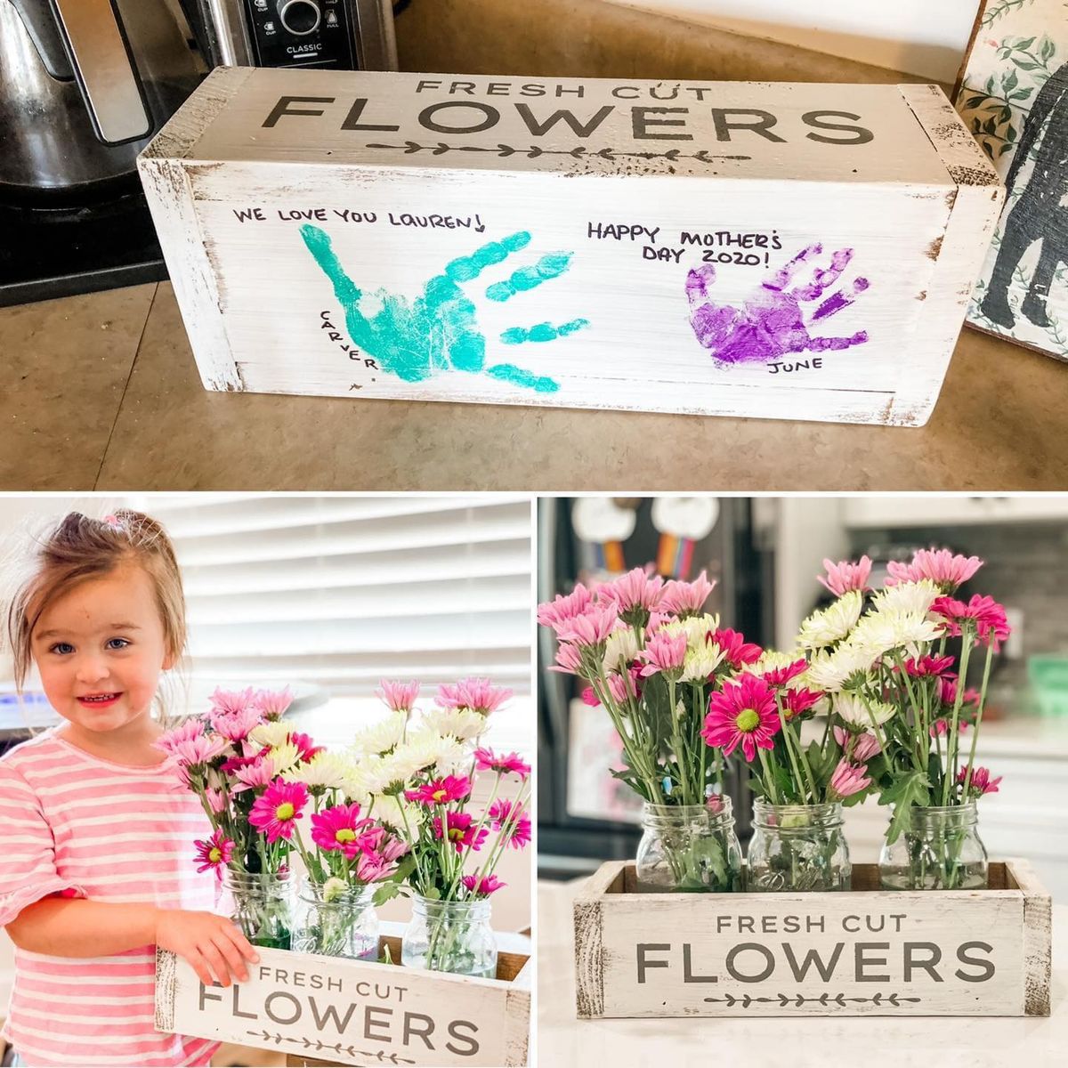 DIY FLOWER BOX WORKSHOP - GIVE MOM FLOWERS!