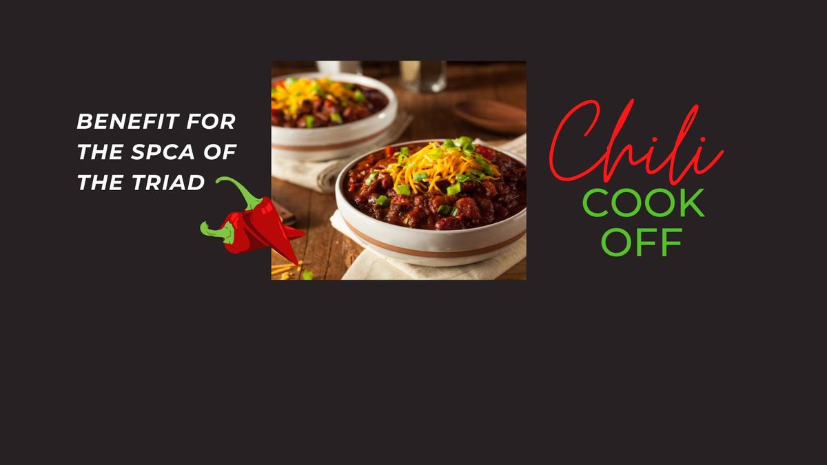 Chili Cookoff to benefit SPCA of the Triad