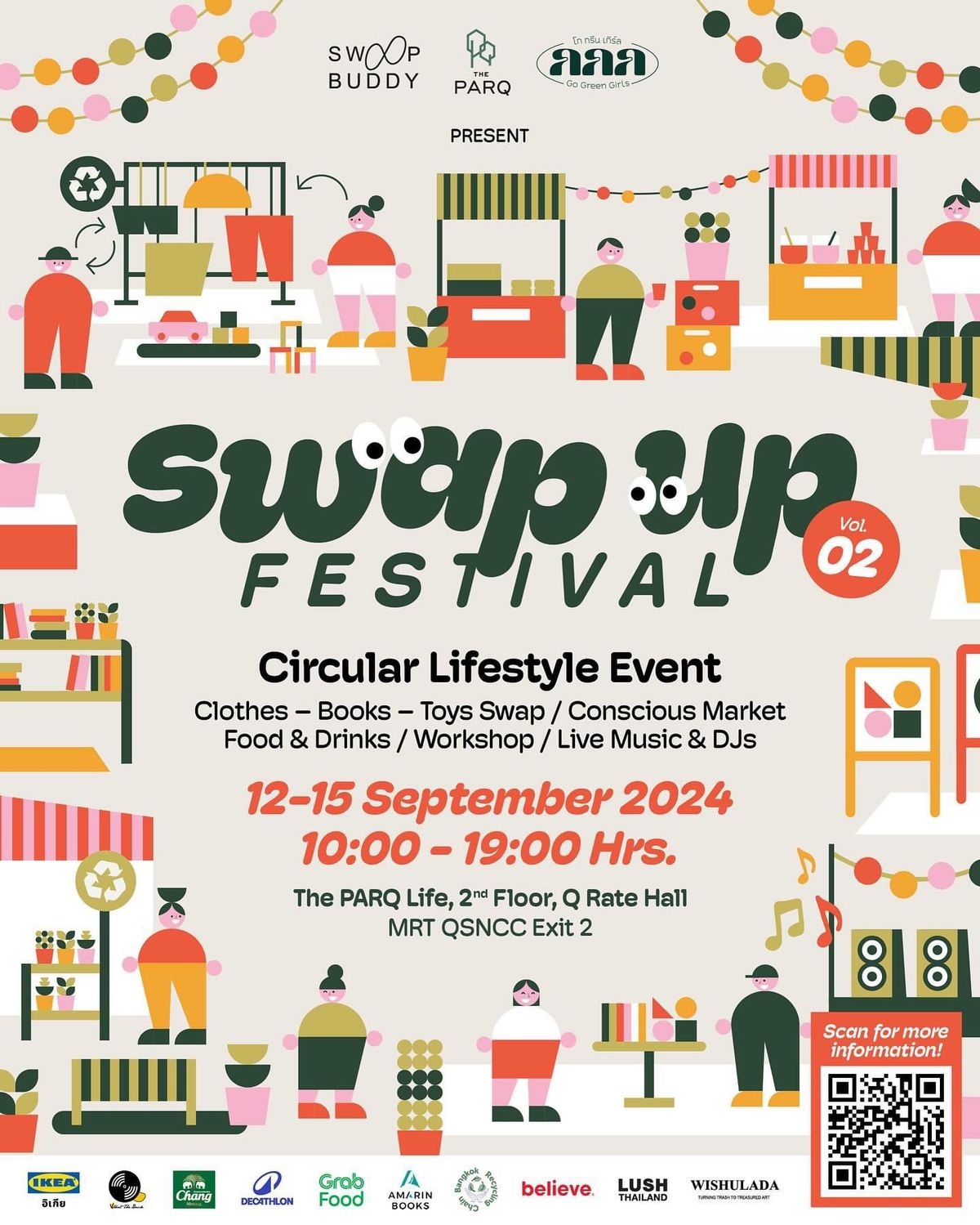 Save the date: SWAP UP Festival - Sustainability Talks by BRC