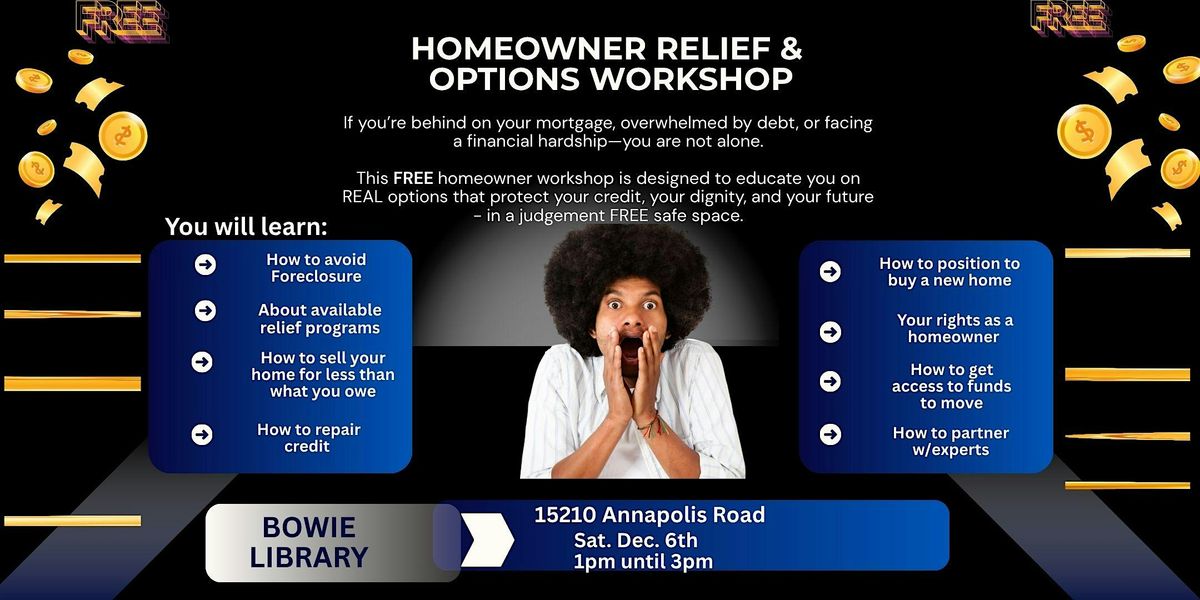 Homeowner Relief & Options Workshop