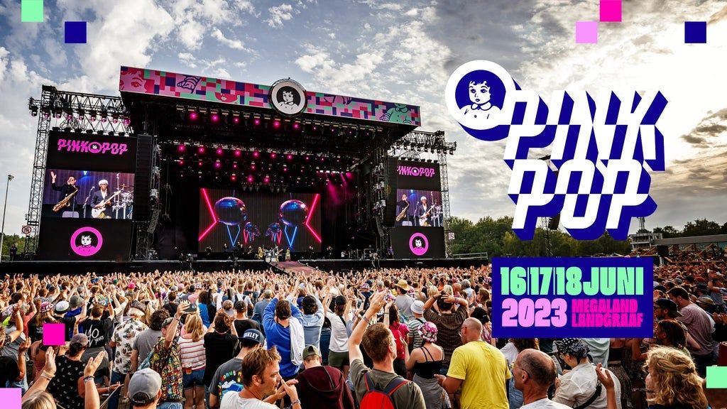Pinkpop 2023 (3Dayticket) camping included from Thursday 15 June 18:00