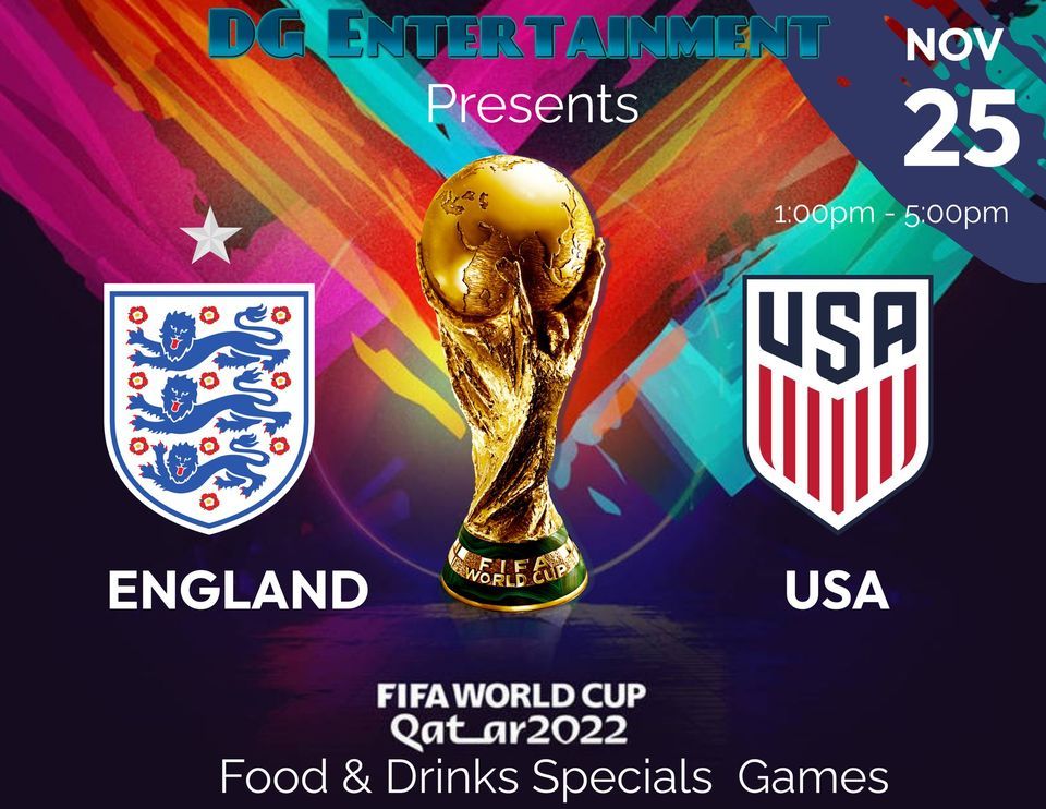 World Cup Viewing Party, DG Entertainment, Chesapeake, 25 November 2022