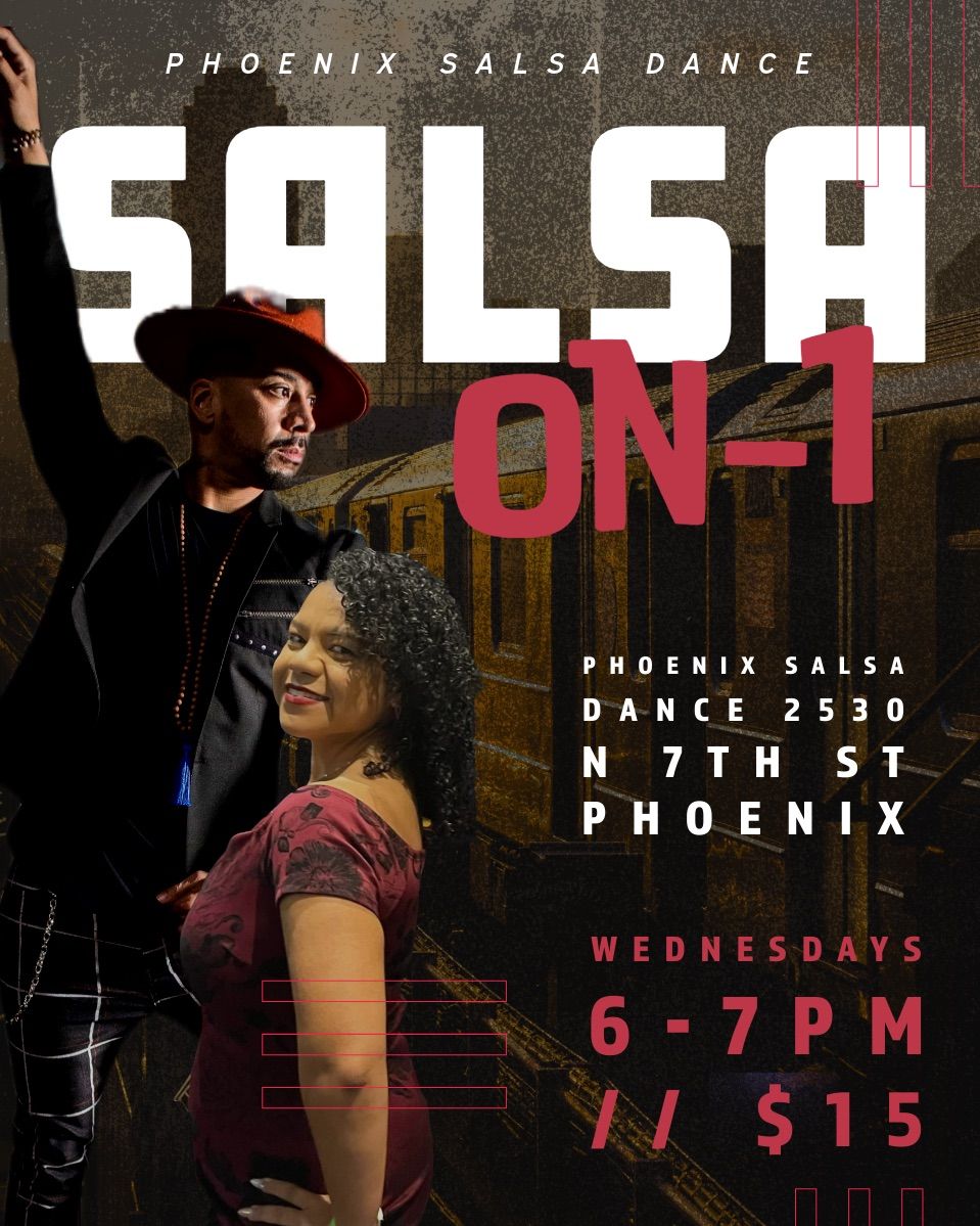 Wednesday Salsa On-1 with Lawrence & Stephanie! 