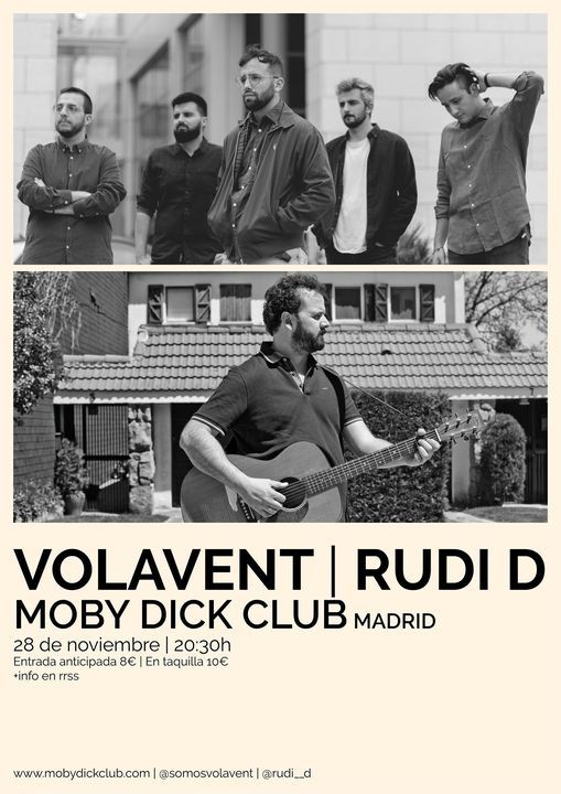 VOLAVENT + Rudi D en Moby Dick Club