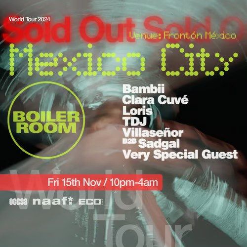 Boiler Room M\u00e9xico City