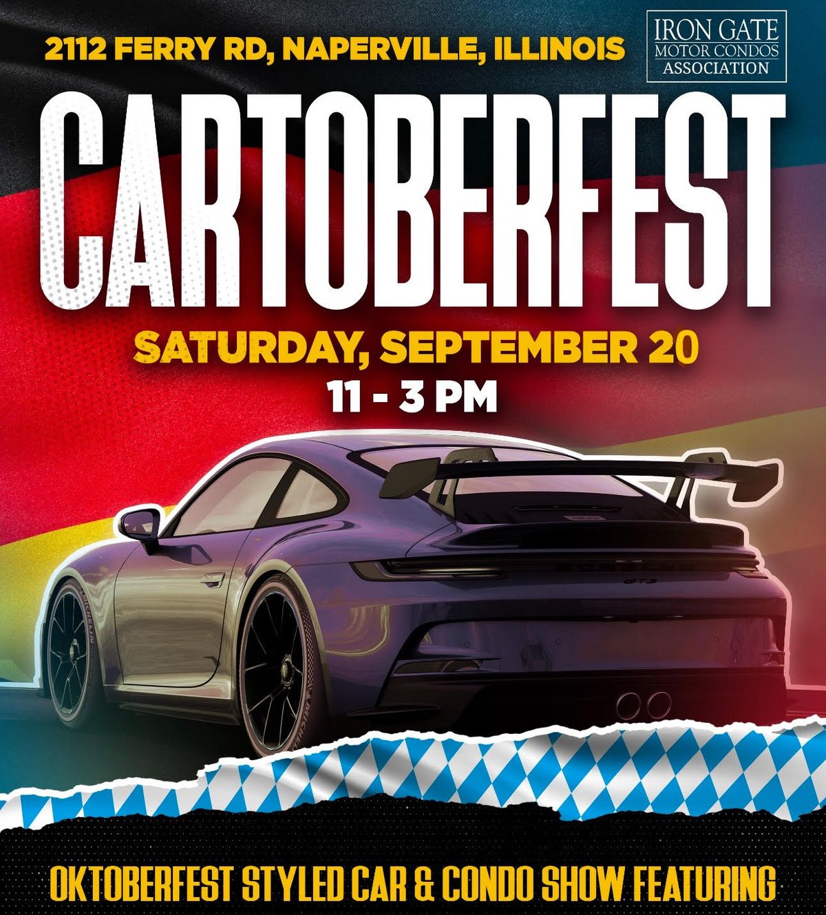 CARTOBERFEST!! Car\/Condo Show, Traditional Cuisine and more!