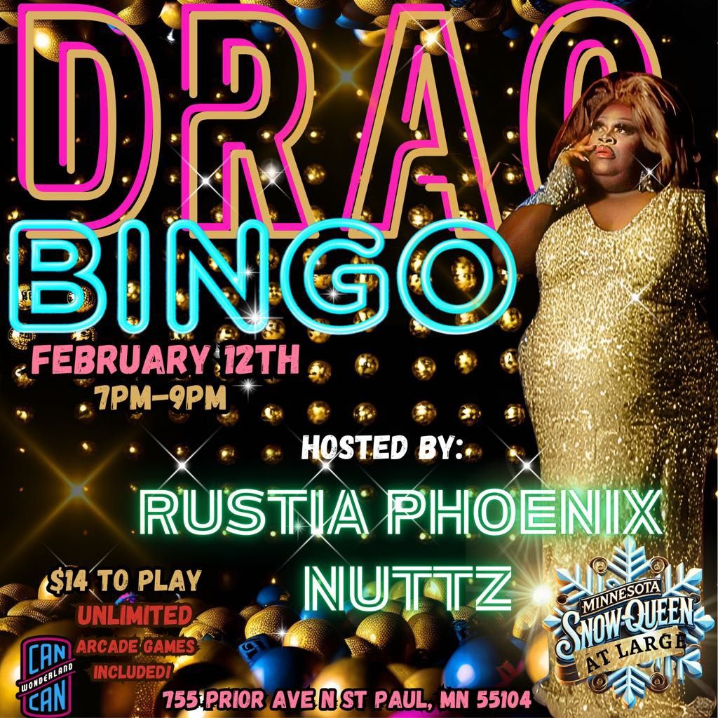 Drag Bingo By Rustina Phoenix-Nuttz