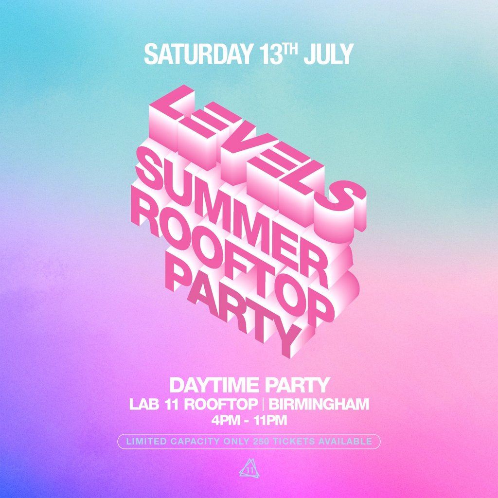 Levels summer rooftop party