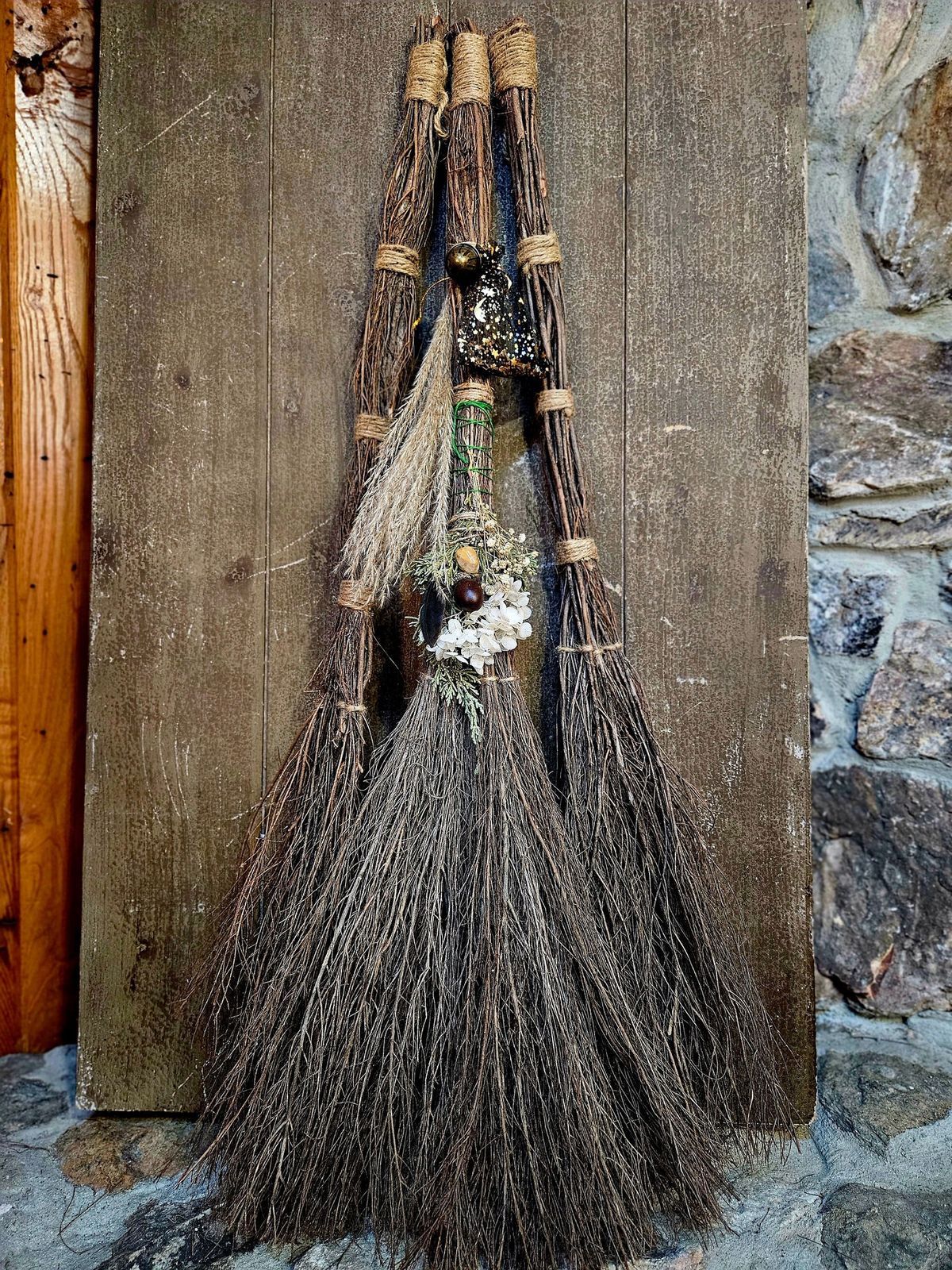 Imbolc Broom Crafting \ud83e\uddf9