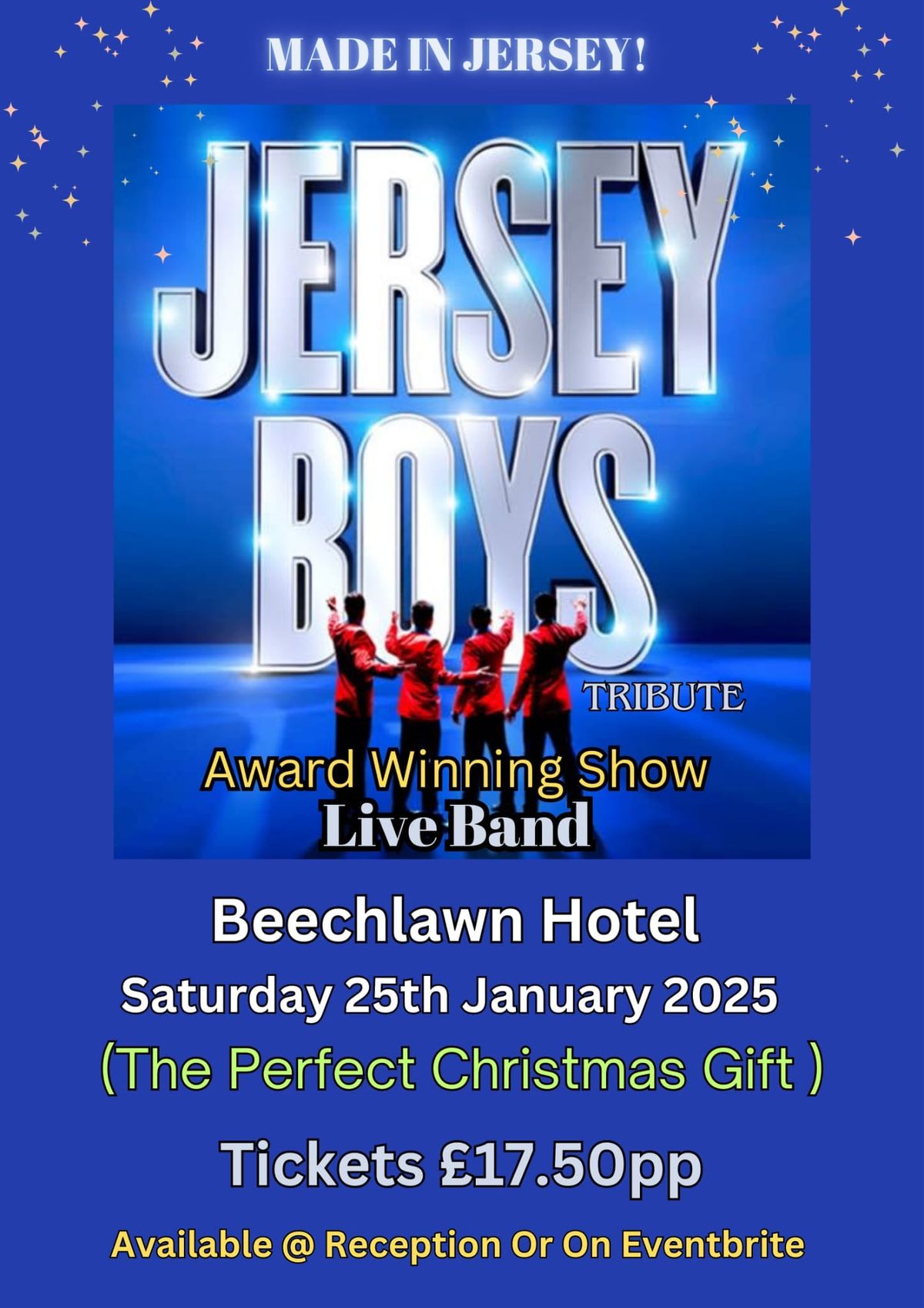 JERSEY BOYS TRIBUTE (SOLD OUT)