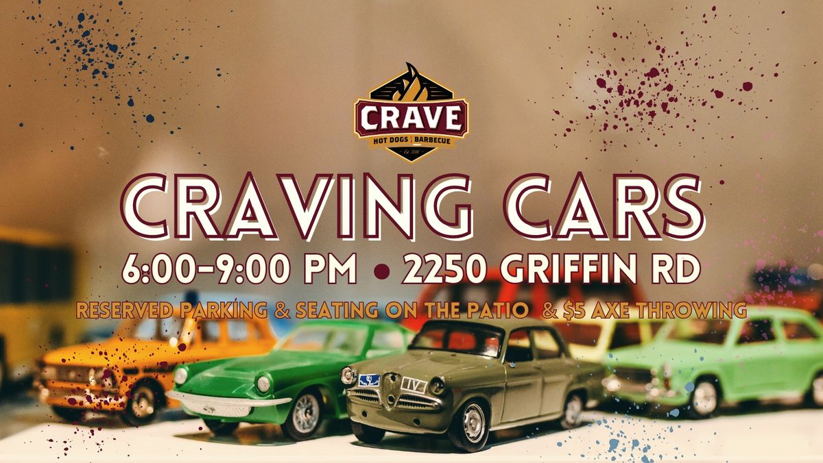 CRAVING CARS at CRAVE