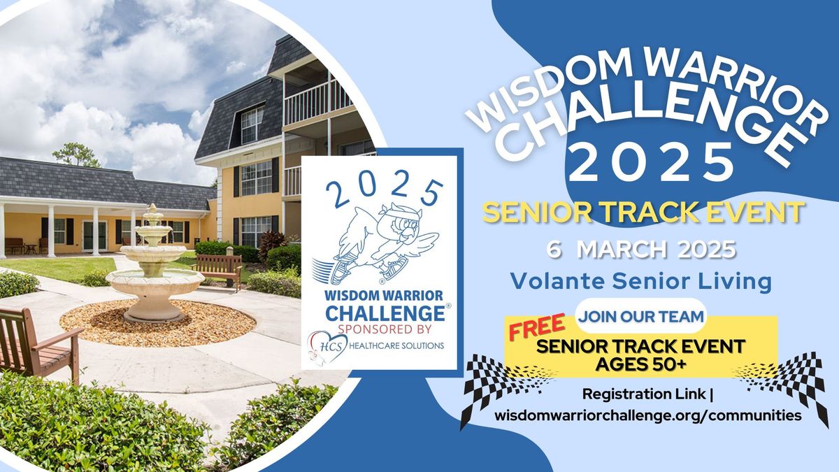 Wisdom Warrior Challenge at Volante Senior Living