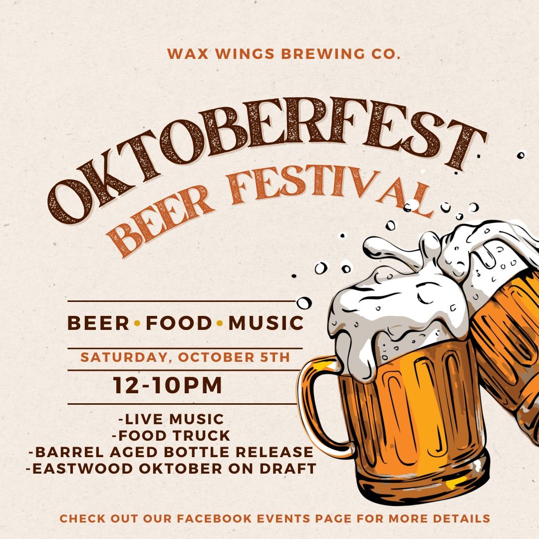 Wax Wings Brewing - Oktoberfest \/ BBA Beer Release