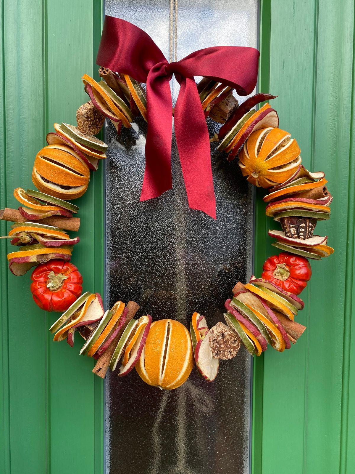 Dried Fruit Wreaths