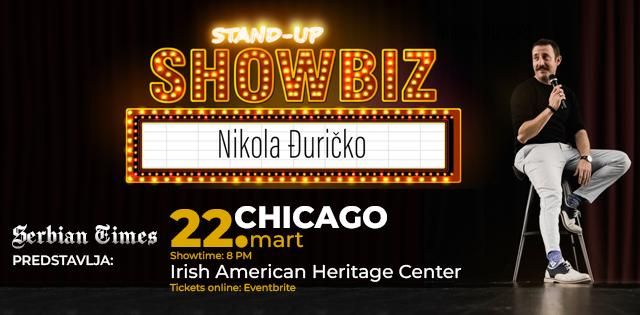 NIKOLA \u0110URI\u010cKO Stand-Up CHICAGO MARCH 22