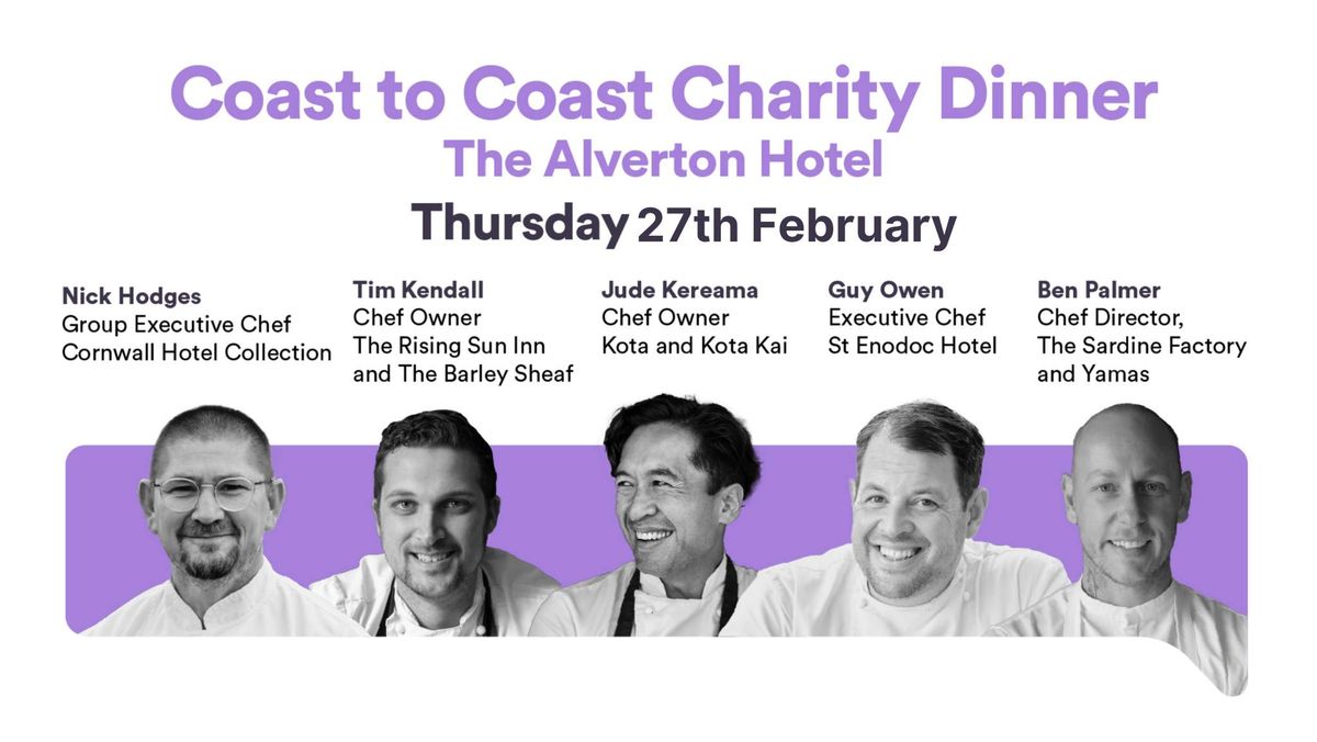 The Great Coast-to-Coast Charity Dinner