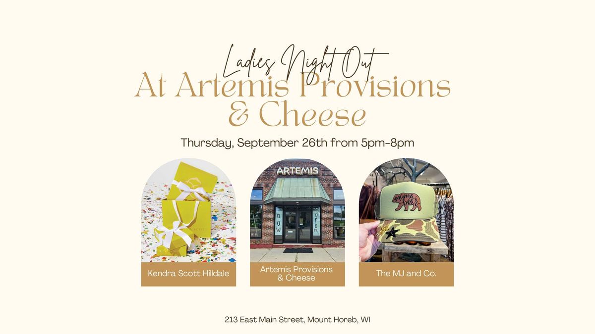 Ladies Night Out At Artemis Provisions & Cheese