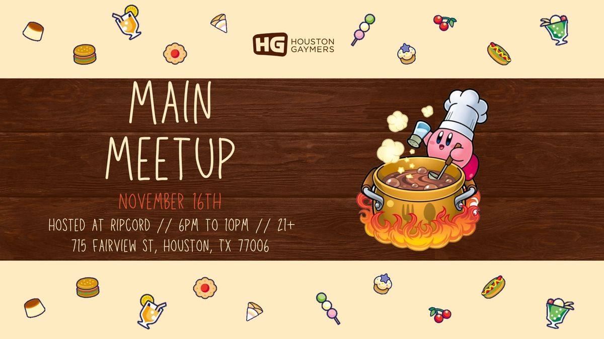 HG November Main Meetup