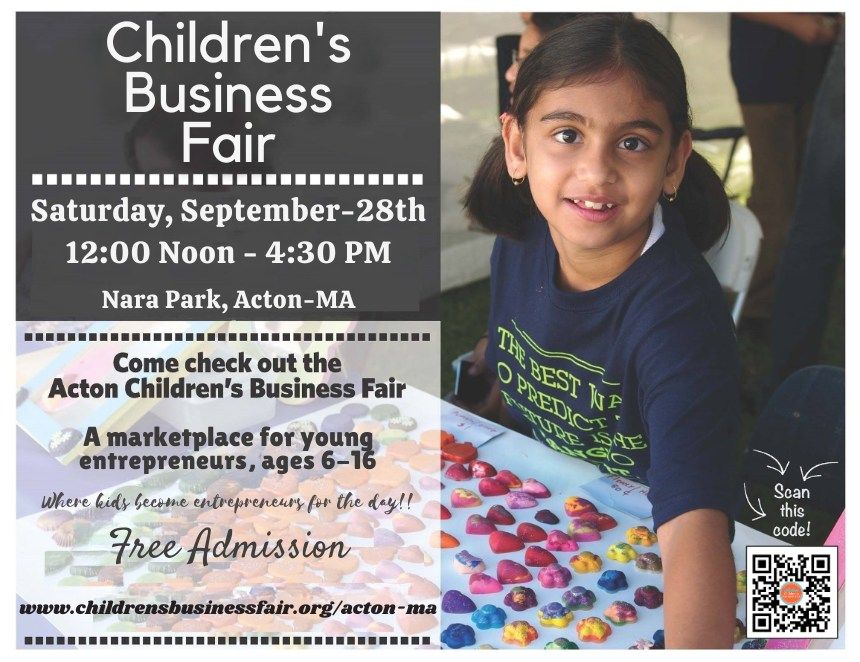 7th Annual Acton Childrens Business Fair