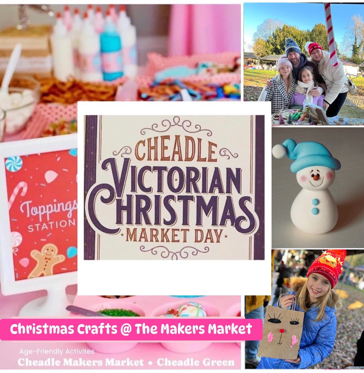 Cheadle\u2019s Victorian Christmas Market Day \u2603\ufe0f Creative Workshop 