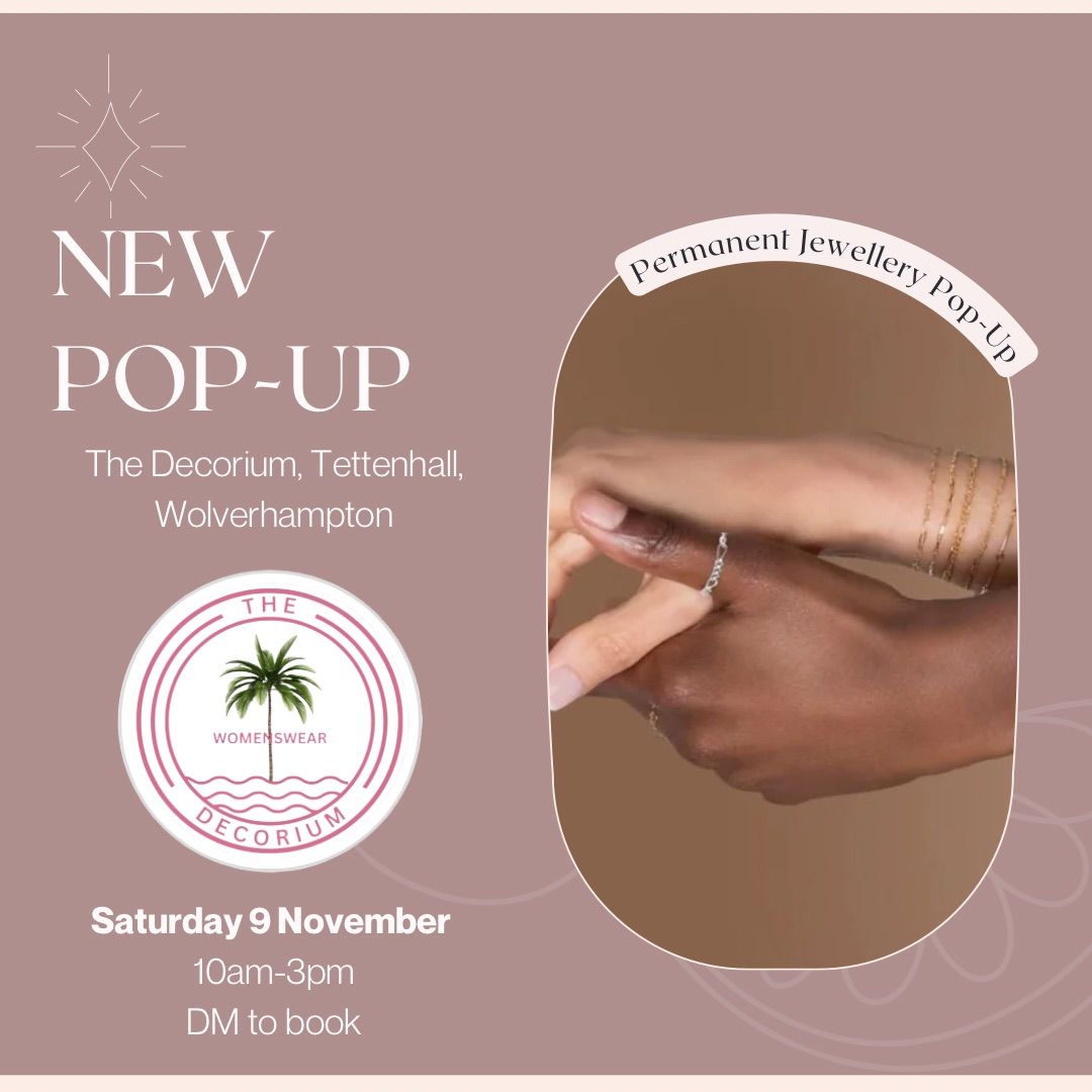 Permanent Jewellery Pop-Up 