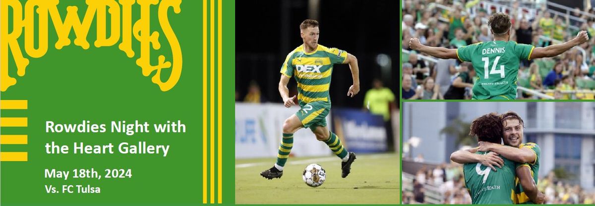 Tampa Bay Rowdies Game, benefitting the Heart Gallery of Pinellas and Pasco